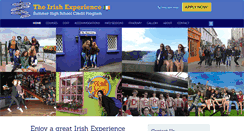 Desktop Screenshot of irishexperience.com