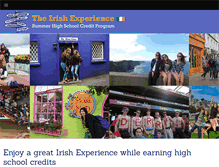 Tablet Screenshot of irishexperience.com
